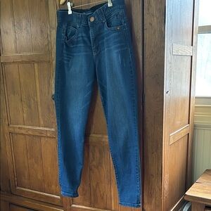Democracy Dark Blue Ankle Jeans